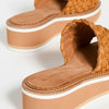 Clergerie Women's Fleurine Platform Slides, Resin, Tan, 8.5