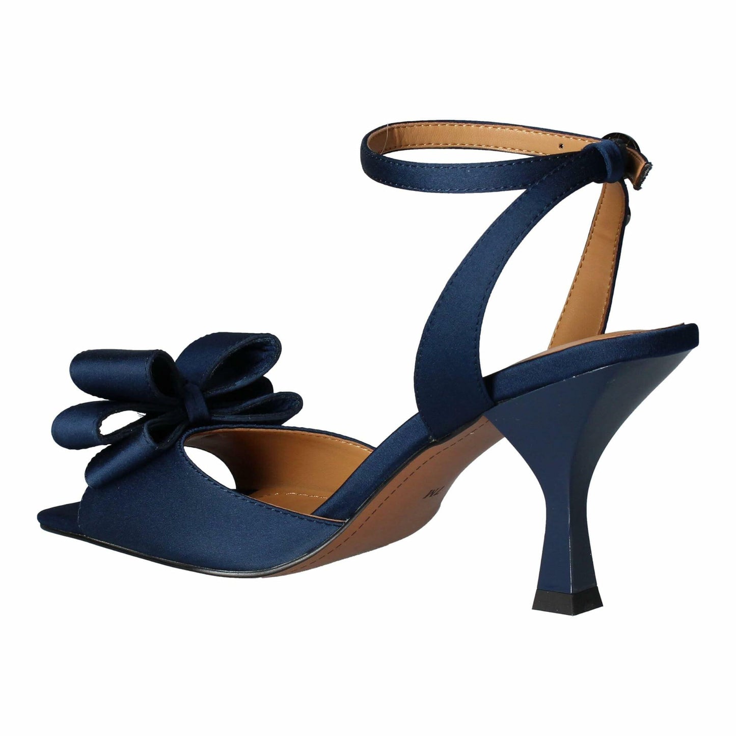 J. Renee Women's Nishia Heeled Sandal, Navy, 8
