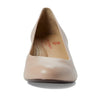Marc Joseph New York Broad Street Pump Sandals – Leather Construction – Almond Toe – Block Heel Nude Nappa Leather 6 M