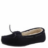 Minnetonka Lodge Trapper Womens Slipper 7 E US BlackNatural