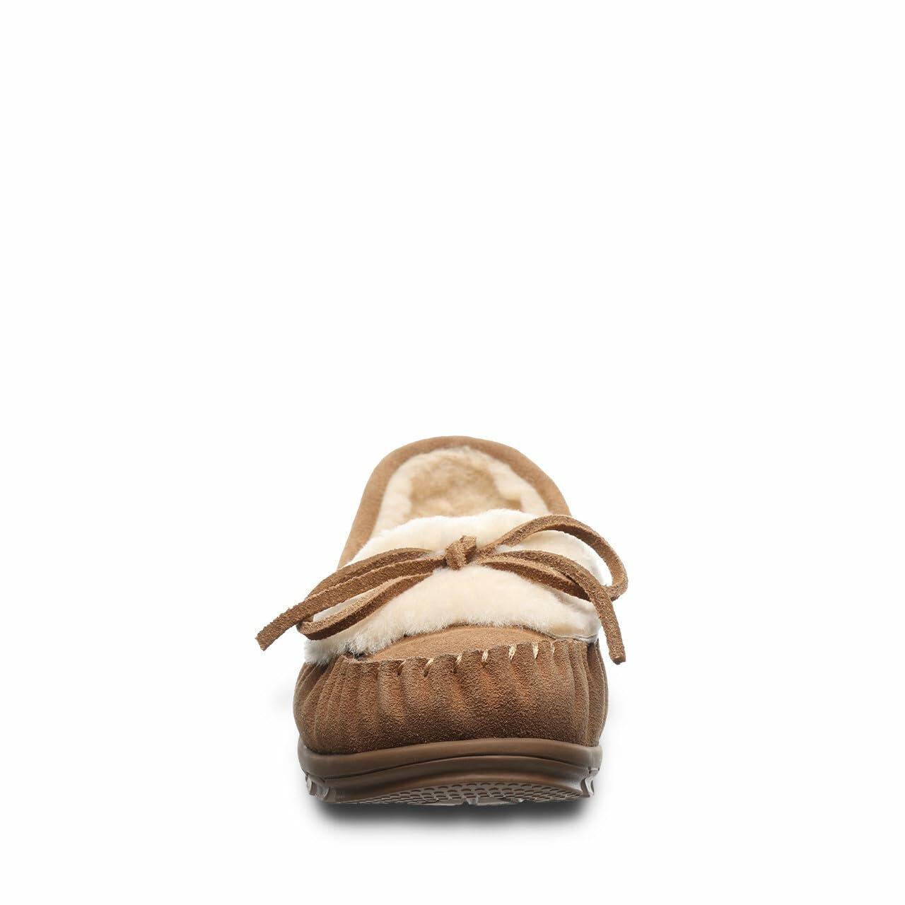 BEARPAW Women's Paris Hickory Slippers Size 8 | Women's Slipper | Women's Shoe | Comfortable Lightweight Slippers