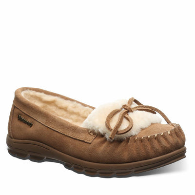 BEARPAW Women's Paris Hickory Slippers Size 8 | Women's Slipper | Women's Shoe | Comfortable Lightweight Slippers