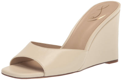Sam Edelman Merrick Wedge Sandal Modern Ivory 7 Medium
