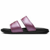 Nike Women's Benassi Duo Ultra Slides (Black/Purple, Numeric_10)