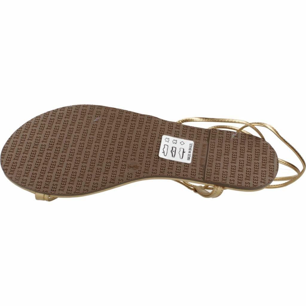 TKEES Jo - Flats for Women - Leather Upper - Wrap Around Ankle Tie Closure - Open Round Toe - Flat Silhouette Blink 8 B - Medium
