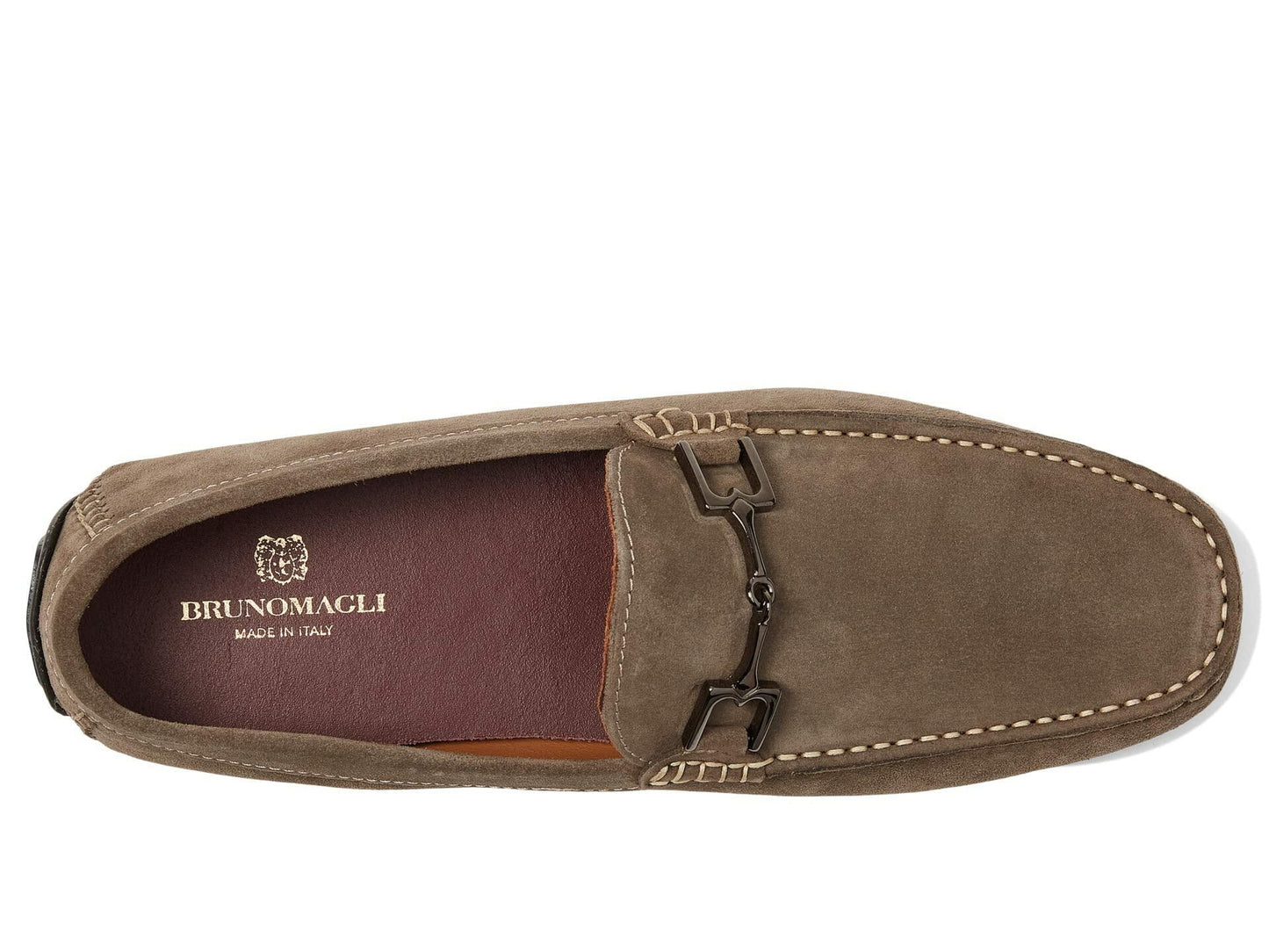 Bruno Magli Xander Taupe Suede EU 40 (US Men's 7) D (M)