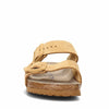 Birkenstock Women's Arizona Clogs, 5, Cream, 3.5 UK Narrow