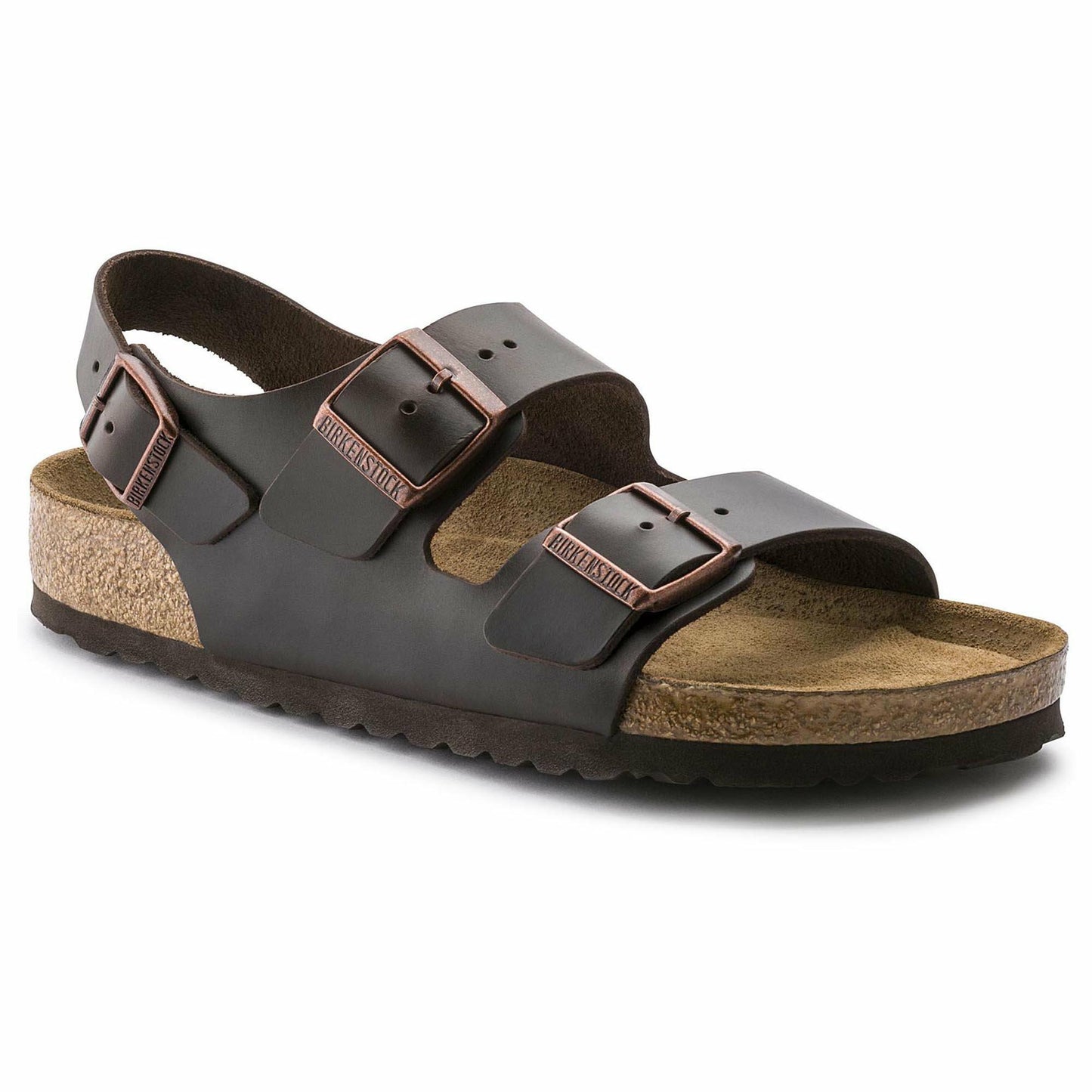 Birkenstock Milano Soft Footbed Amalfi Brown Leather
