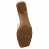 J. Renee Women's Rafaela Clear/Natural/Gold 7 Wide