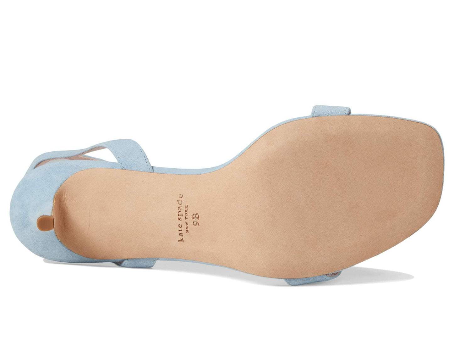 kate spade new york Amour Pom Sandal Celeste Blue 9.5 B (M)