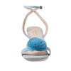 kate spade new york Amour Pom Sandal Celeste Blue 9.5 B (M)
