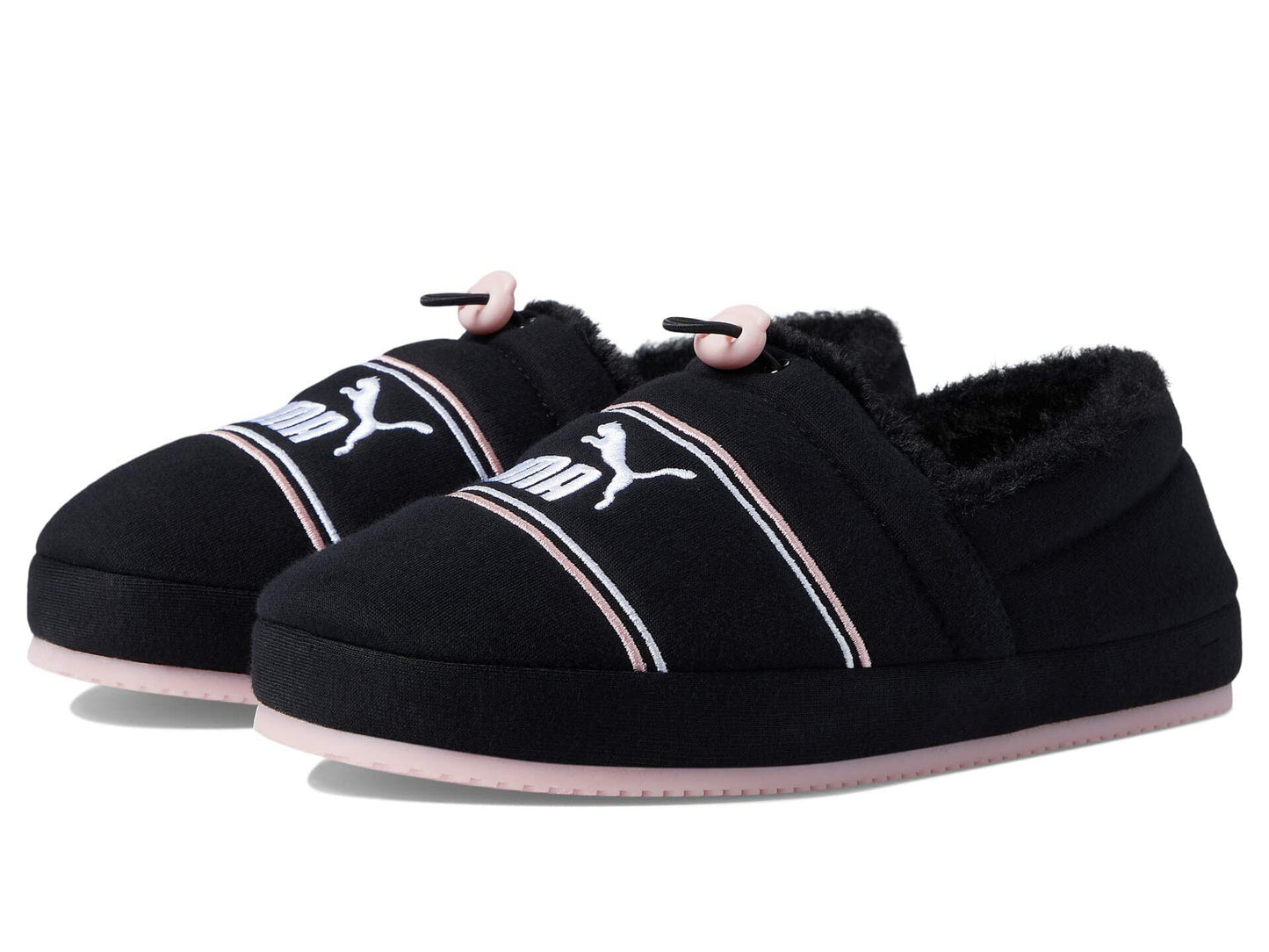 PUMA Tuff Mocc Jersey (Big Kid) Puma Black/Puma White/Almond Blossom 4 Big Kid M