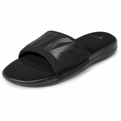 Nike Mens Ultra Comfort 3 Slide, Black/Black-Dark Grey (US 10)