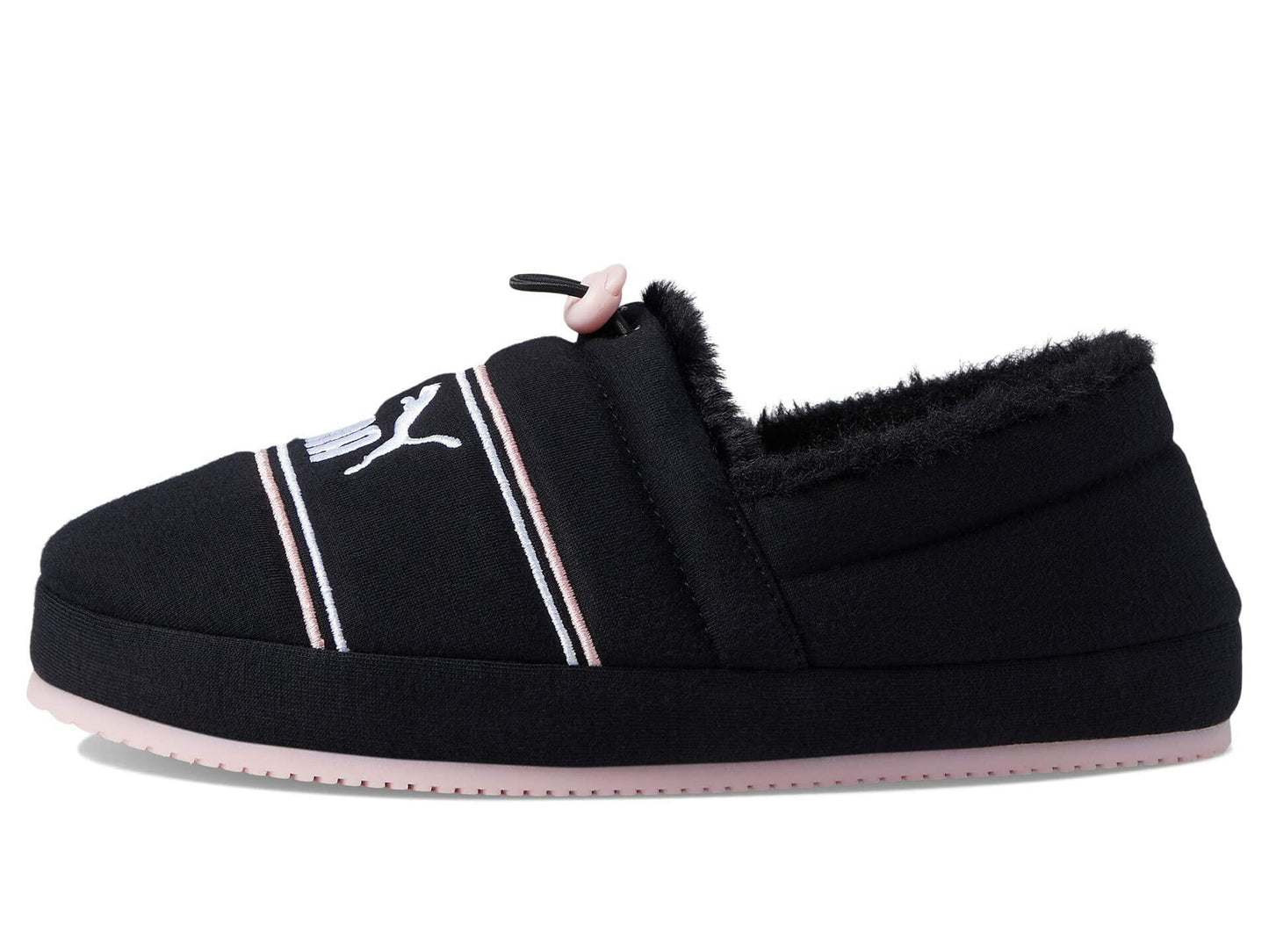 PUMA Tuff Mocc Jersey (Big Kid) Puma Black/Puma White/Almond Blossom 4 Big Kid M
