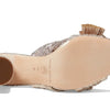 Loeffler Randall Penny Pleated Knot Mules for Women - Textile Lining - Leather Footbed - Leather Outsole Champagne 11 B - Medium