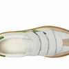 Veronica Beard Womens Reagan Sneakers White/Lemongrass Green Leather 10 Medium