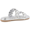 Seychelles Golden Coast Silver Metallic V-Leather 7 M