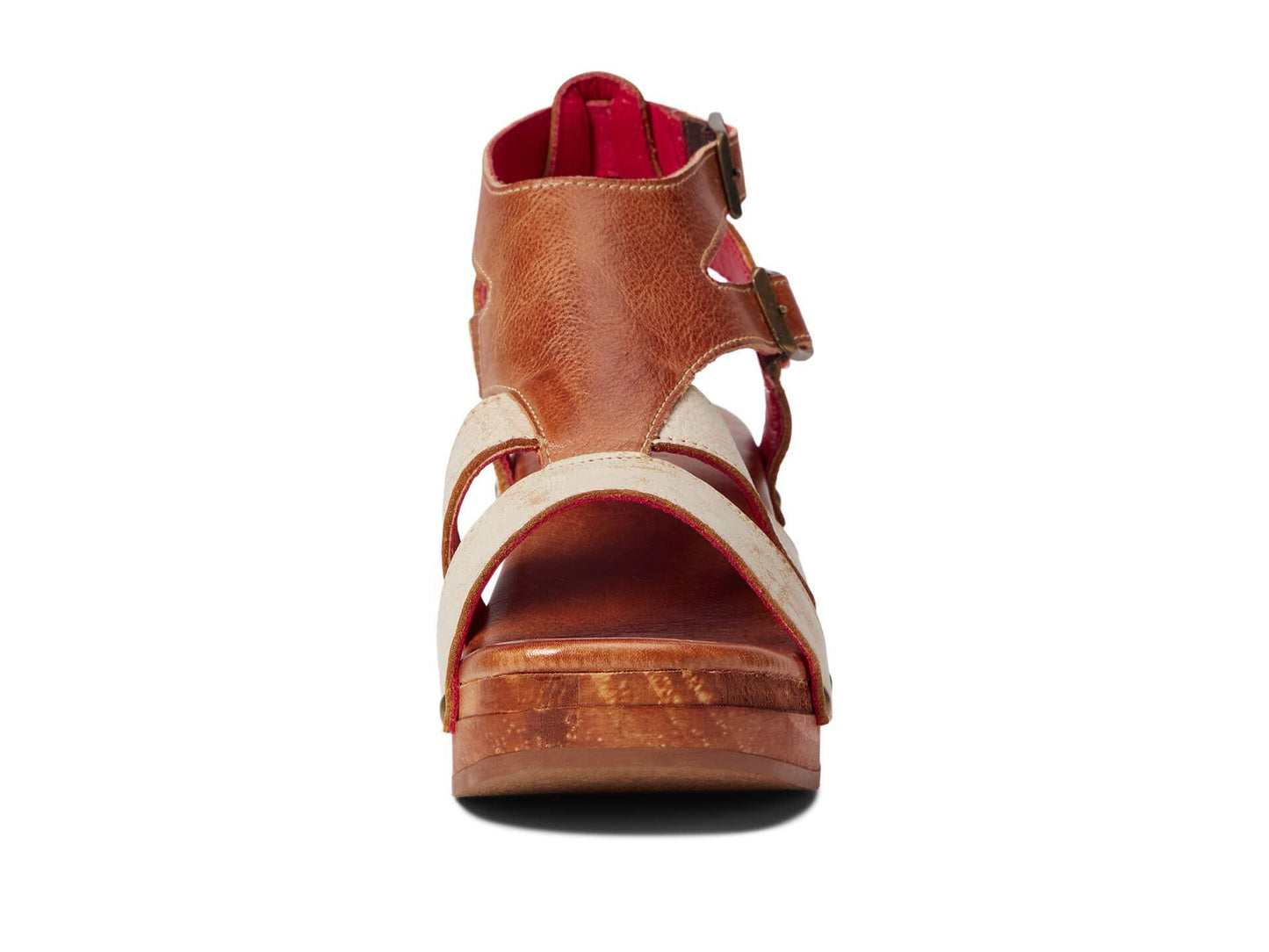 Bed|Stu Womens Devlin Brown Heeled Sandals Shoes 6