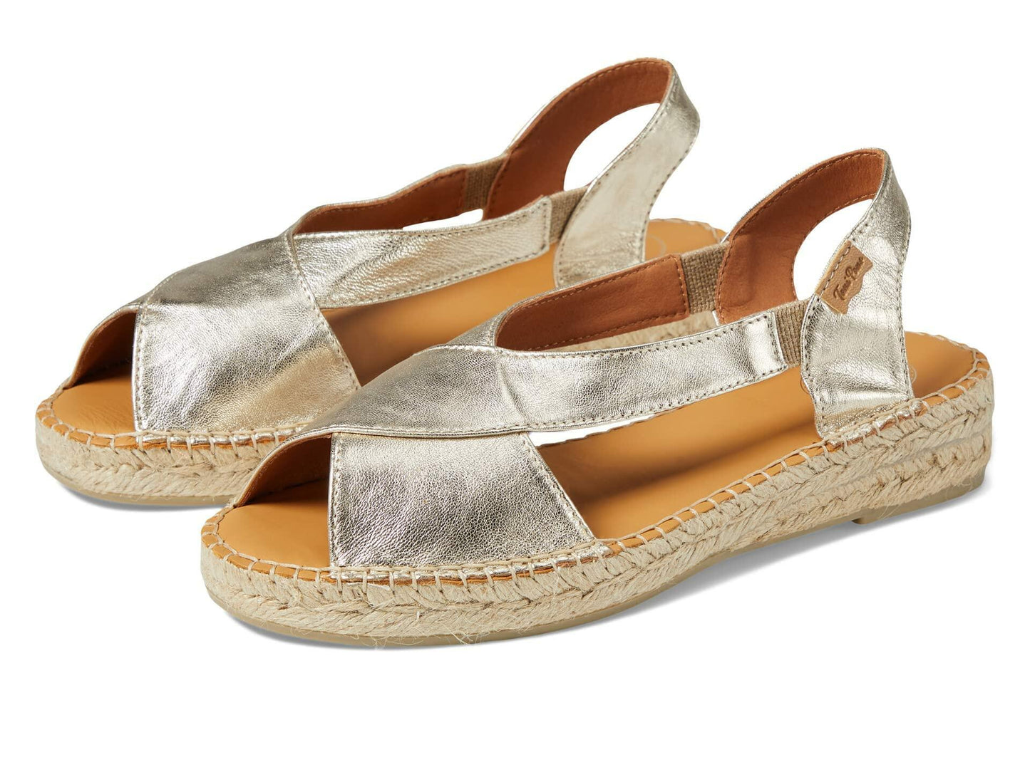Toni Pons Elda-P Platinum Leather EU 39 (US Women's 8-8.5) M