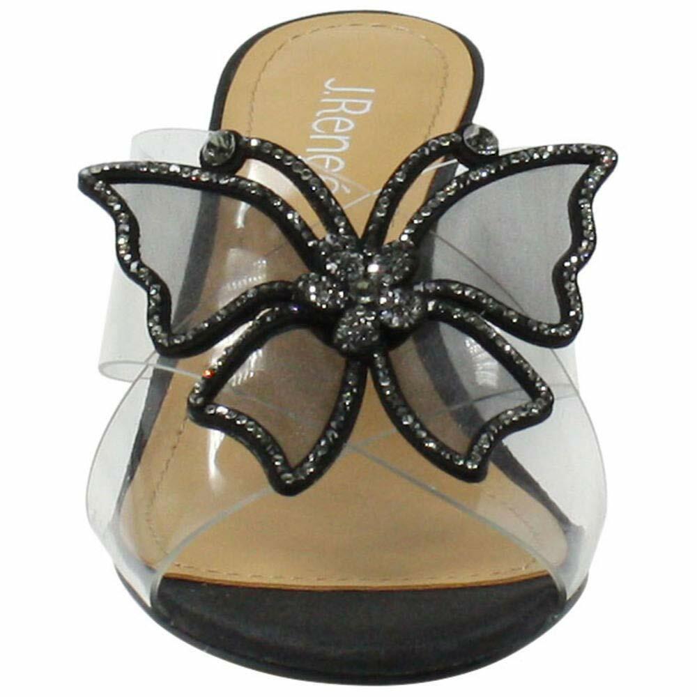 J.Reneé J Renee Harita Womens Sandal 9 CD US ClearBlack