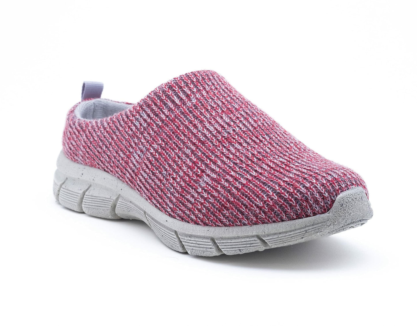 Woolloomooloo Shoe Mudgee Unisex - Merino Wool Footwear - Slip On - Slipper - Clog - Mule - Indoor/Outdoor - Comfort and Support - Moisture Wicking - Red Multi, Women's 11.5-12 M US Men's 9-9.5