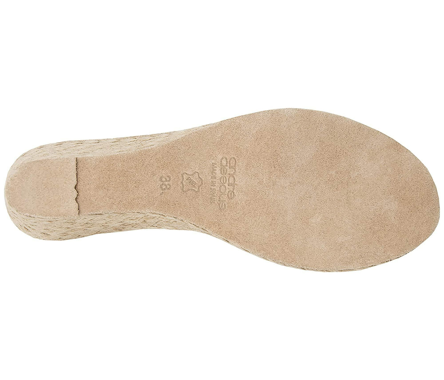 André Assous Allison Wedge, Beige Linen, 7