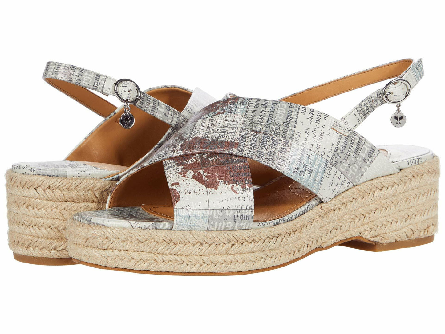 J.Renee Women's Lannah Sandal (Earth Tone Multi, 5.5)