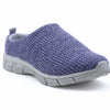 Woolloomooloo Shoe Mudgee Unisex - Merino Wool Footwear - Slip On - Slipper - Clog - Mule - Indoor/Outdoor - Comfort and Support - Moisture Wicking - Blue Multi, Women's 8.5-9 M US Men's 6-6.5