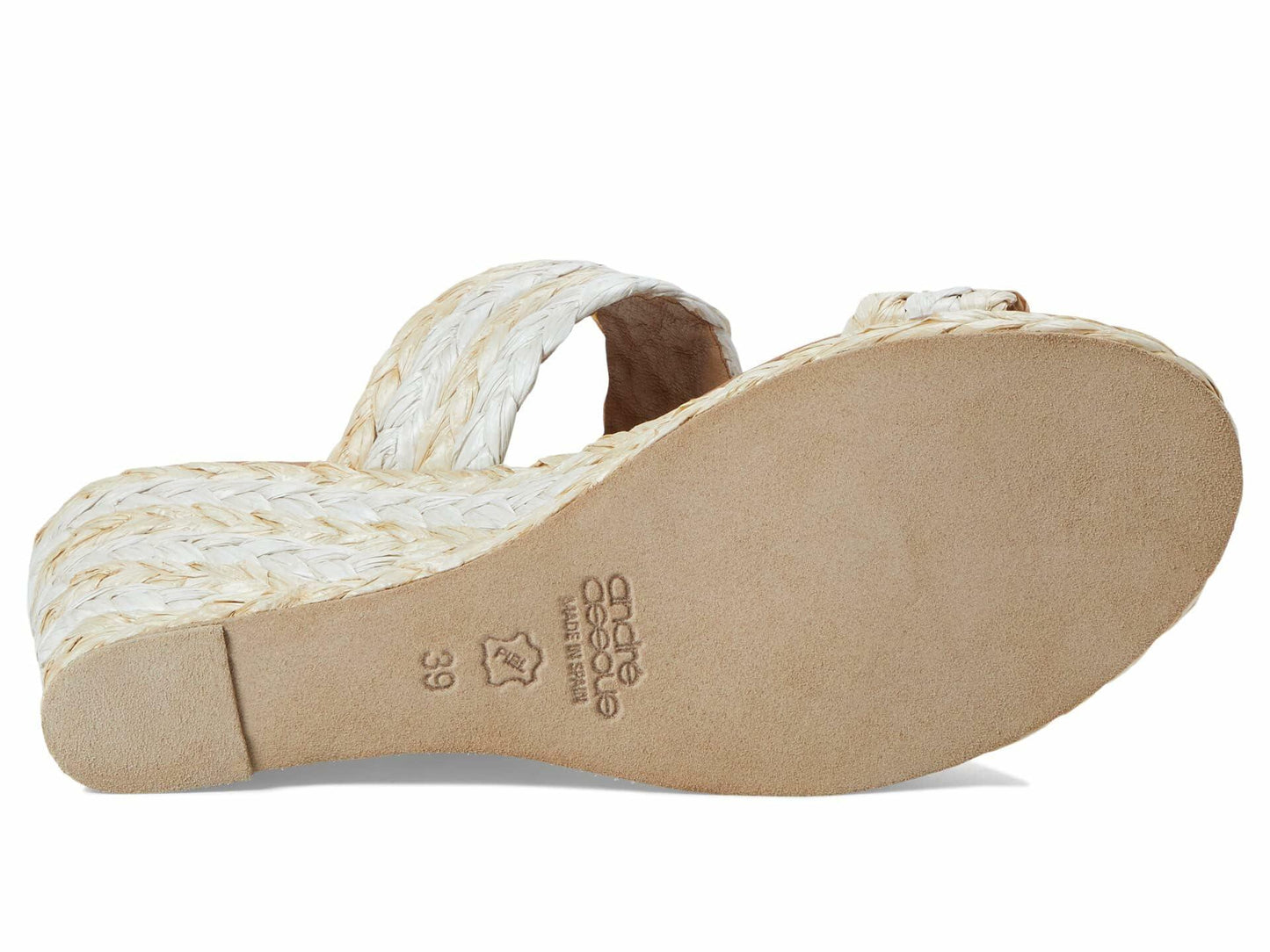 Andre Assous Nolita Raffia Beige Multi 11 M