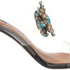 J. Renee Kamelia Clear/Black/Multi 10 M (B)