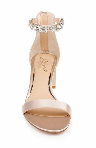 Jewel Badgley Mischka Catalina Rose Gold 9 W