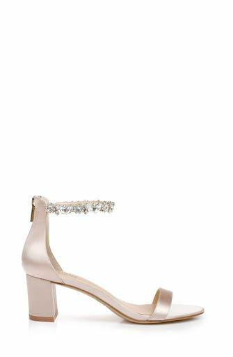 Jewel Badgley Mischka Catalina Rose Gold 9 W