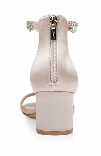 Jewel Badgley Mischka Catalina Rose Gold 9 W