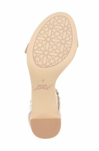 Jewel Badgley Mischka Catalina Rose Gold 9 W