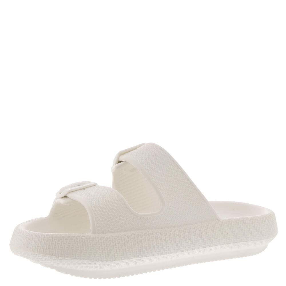 Women's SoCool Slide Sandals in White