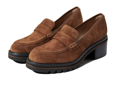 Bernardo Selma Tobacco Split Suede 8 M