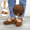 Sanita Margrethe Clog Sandals for Women - Arch Support, Adjustable, APMA-Approved Comfort Sandals - Chestnut, Womens 10.5-11
