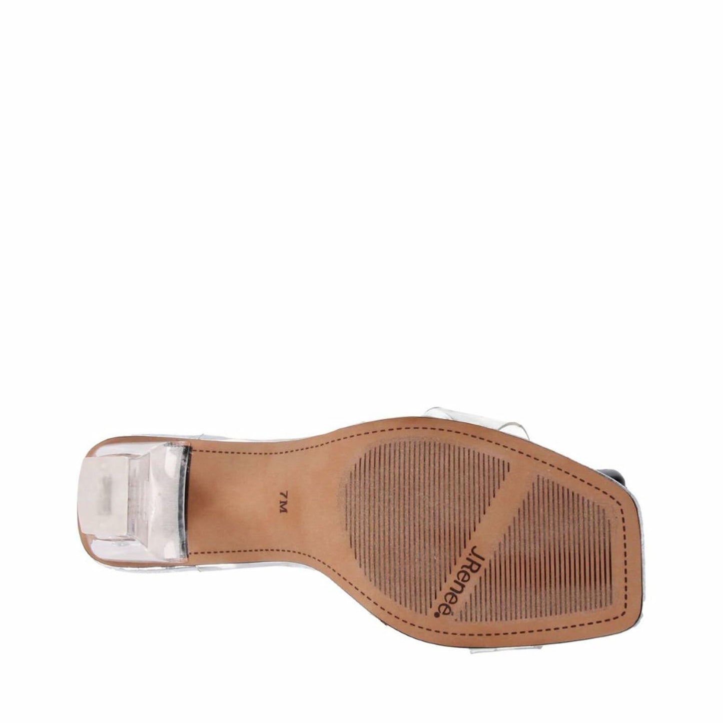 J. Renee Kamelia Clear/Silver/Multi 7.5 W (C)