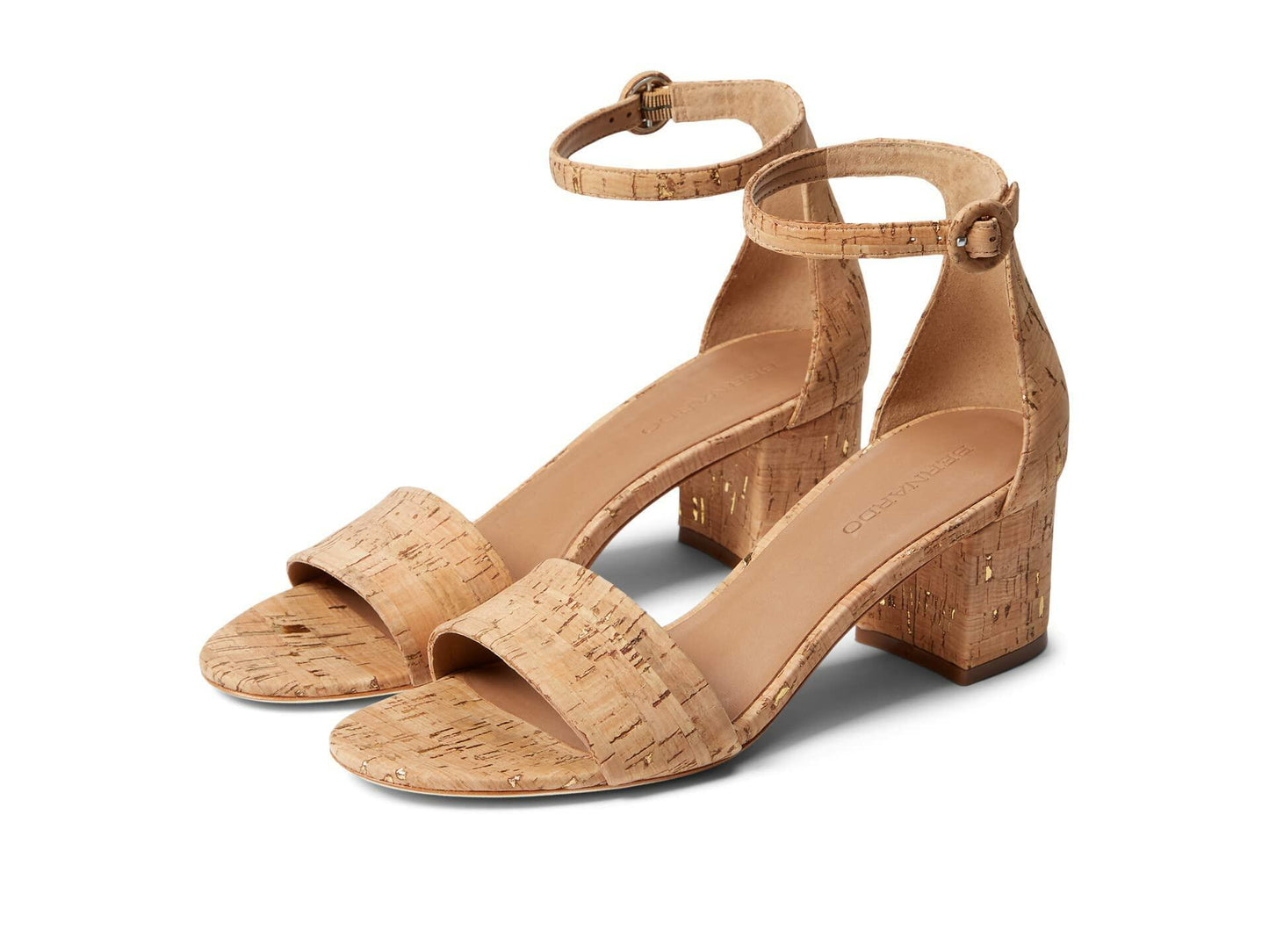 Bernardo Belinda Cork/Gold Fleck 8 M