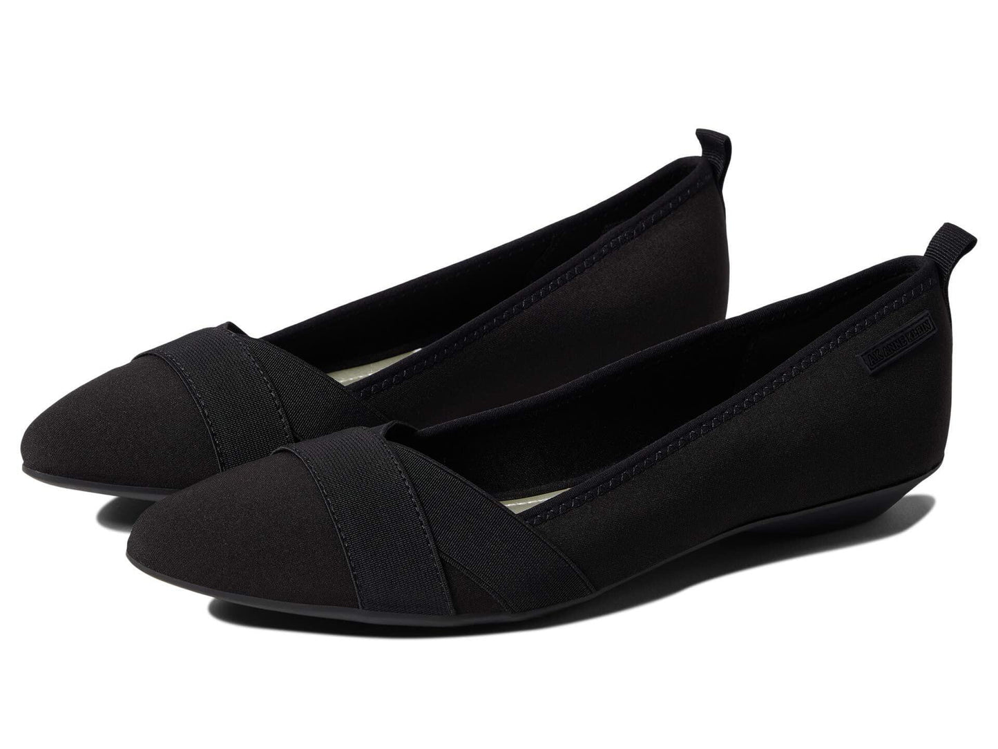 Anne Klein Oval Black 9 M
