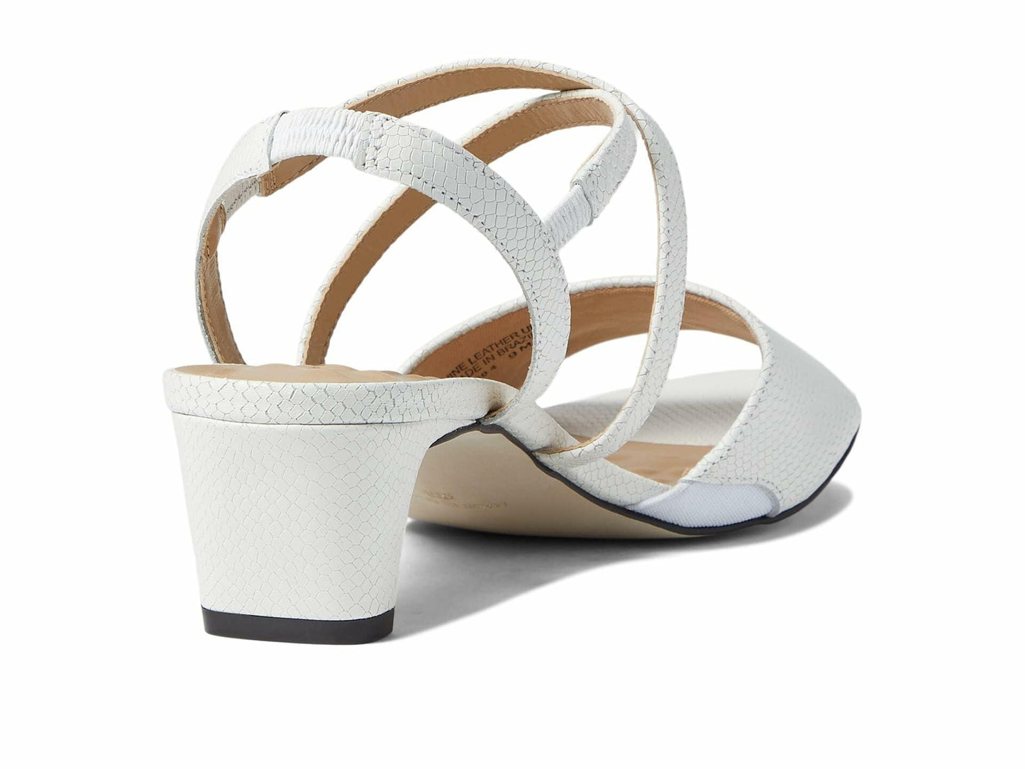 Walking Cradles Liza White Snake 8.5 WW (EE)