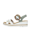Rieker Rose 76 Weiss/Mint/Weiss EU 38 (US Women's 7-7.5) M