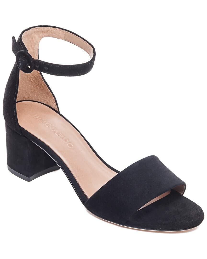 Bernardo Belinda Black Suede 6.5 M