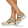 Rieker Rose 76 Weiss/Mint/Weiss EU 38 (US Women's 7-7.5) M