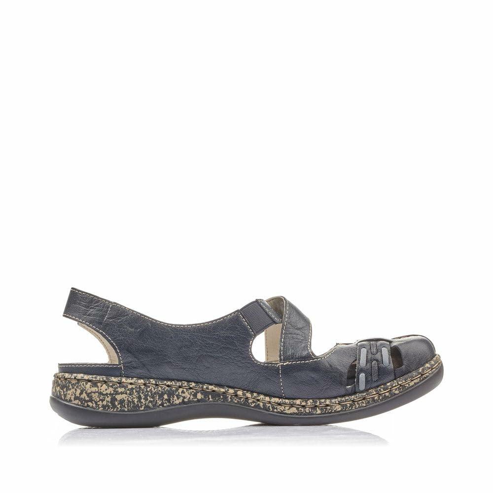 Rieker 46377 Daisy Women's Shoes Blue 8 M US