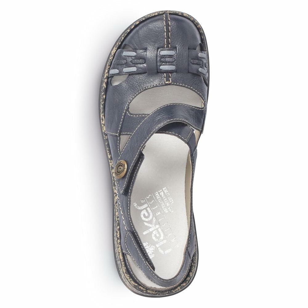 Rieker 46377 Daisy Women's Shoes Blue 8 M US