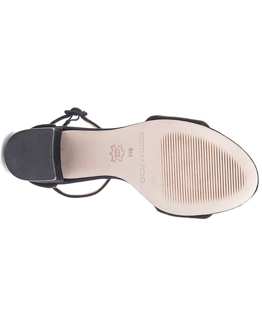 Bernardo Belinda Black Suede 6.5 M