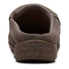 Clarks Women's Roseville Echo Clog, Dark Taupe Suede, 8.5 Medium US