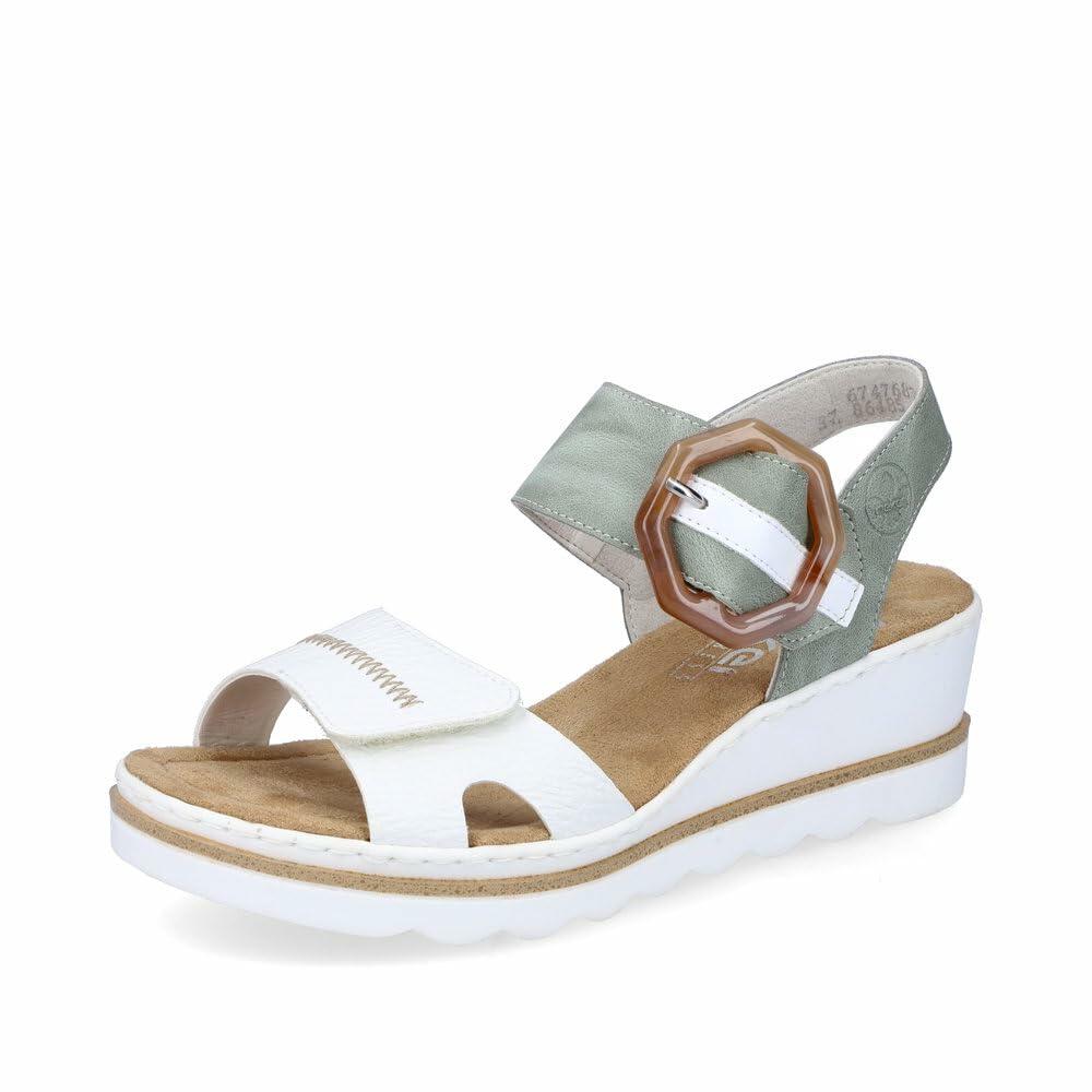 Rieker Rose 76 Weiss/Mint/Weiss EU 38 (US Women's 7-7.5) M