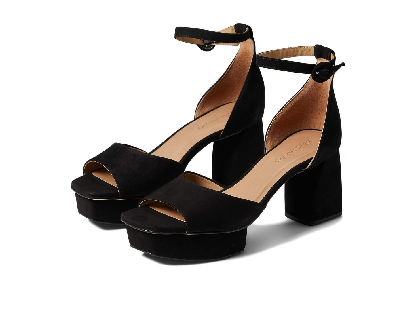 Bernardo Raleigh Black Suede 7 M